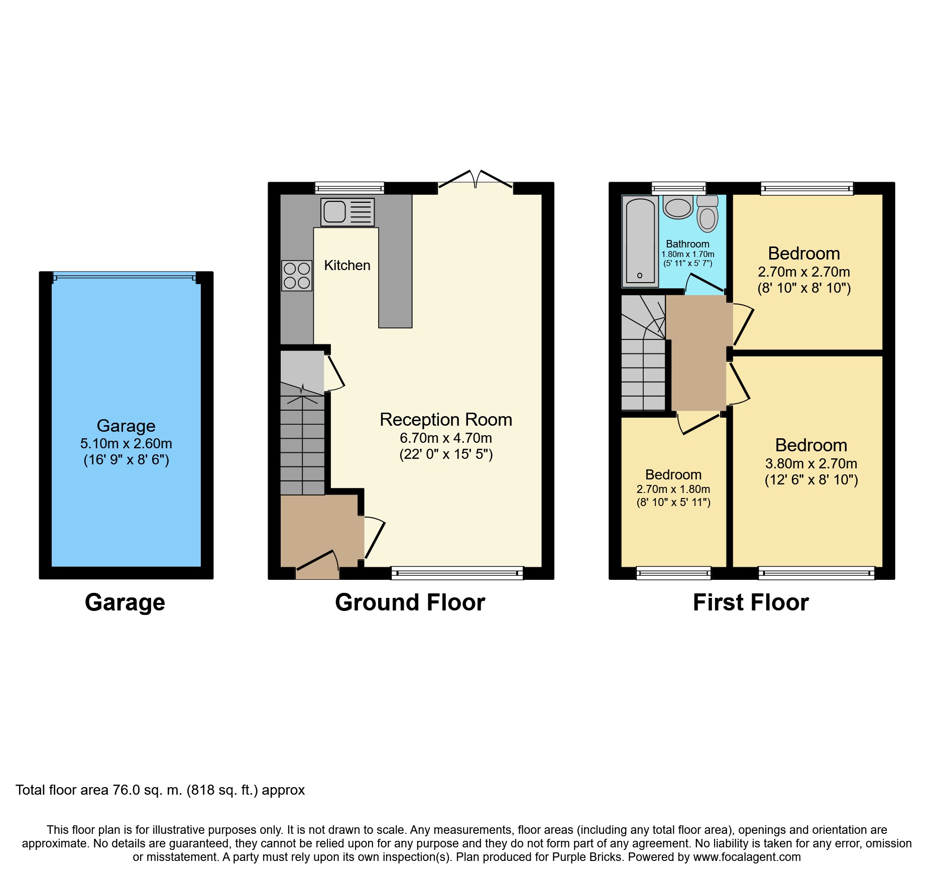 3 Bedrooms Terraced house for sale in Martindale Close, Guildford GU4